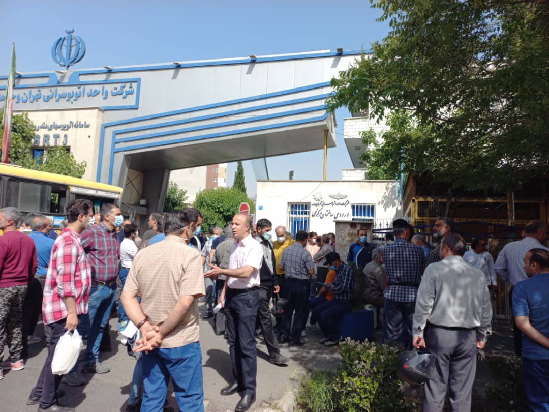اعتصاب گسترده رانندگان اتوبوسرانی و تعطیلی تهران